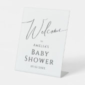 お洒落男女兼用Welcome Baby Shour 台座サイン (正面)
