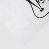 お洒落痩せた黒猫 薄葉紙 (詳細)