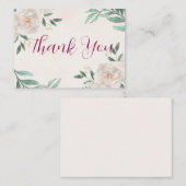 お洒落秋サンキューカード ノートカード (正面/裏面)