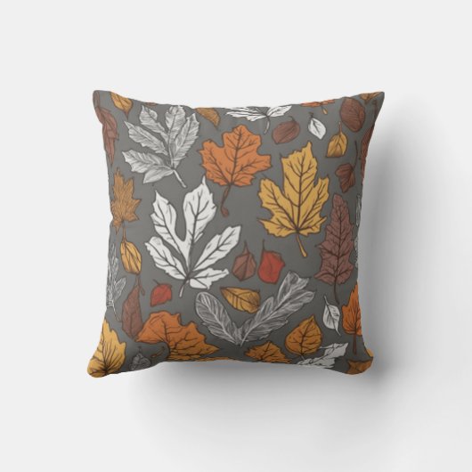 お洒落紅葉 クッション (裏面)