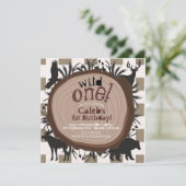 お洒落素朴原野の森の動物1st 招待状 (スタンド正面)