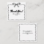 お洒落結婚予測できな予算あり ノートカード (正面/裏面)