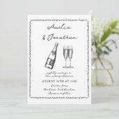 お洒落結婚 招待状 (スタンド正面)