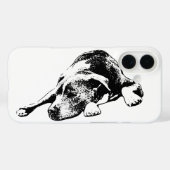 お洒落線の数素晴らし値 Case-Mate iPhoneケース (裏面 (横))