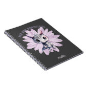 「お洒落美しい」かわいい小さな龍 ノートブック (右側)