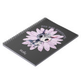 「お洒落美しい」かわいい小さな龍 ノートブック (左側)