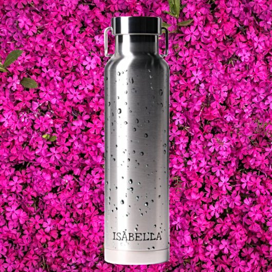 お洒落美モダン学 – 雨滴エレガンス ウォーターボトル