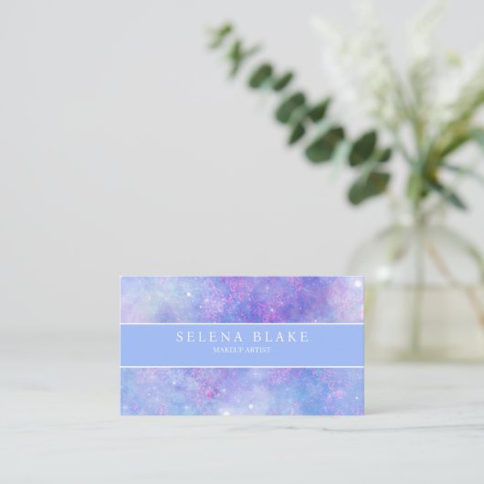 お洒落美学エレガント専門家 名刺 (スタンド正面)