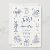 お洒落聖降誕祭パーティー 招待状 (正面)