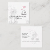 お洒落育児名刺 スクエア名刺 (正面/裏面)