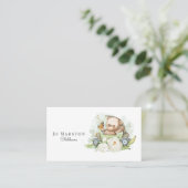 お洒落育児名刺 名刺 (スタンド正面)