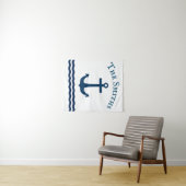 お洒落航海のカスタムいかり タペストリー (インサイチュ(横))