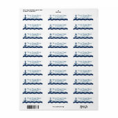 お洒落航海のカスタムいかり ラベル (フルシート)