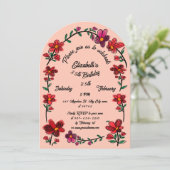 お洒落花縁ど祭35日パーティー 招待状 (スタンド正面)