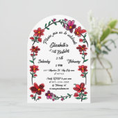 お洒落花縁ど祭35日パーティー 招待状 (スタンド正面)