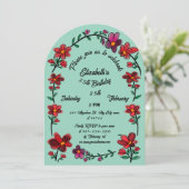 お洒落花縁ど祭35日パーティー 招待状 (スタンド正面)