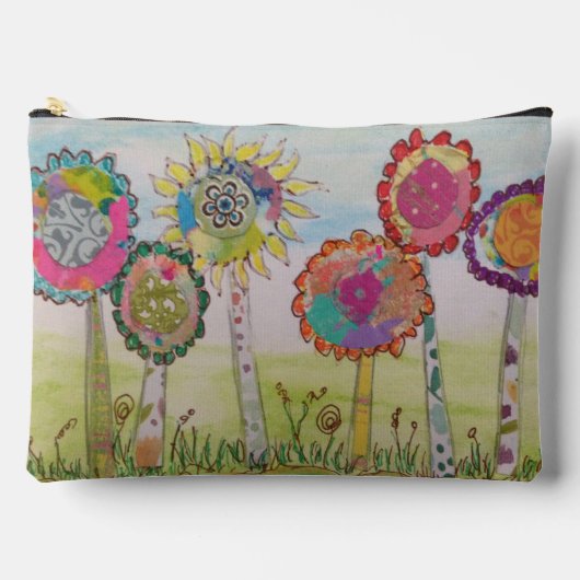 お洒落花 アクセサリーポーチ (正面)