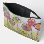 お洒落花 アクセサリーポーチ (見開き)