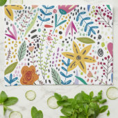 お洒落花 キッチンタオル (折り畳み)