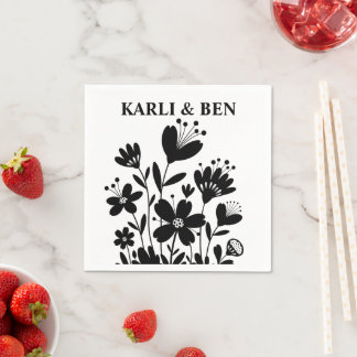 お洒落花 スタンダードカクテルナプキン