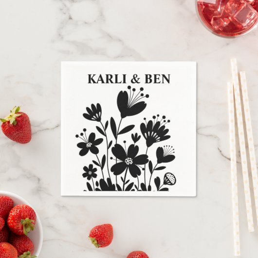 お洒落花 スタンダードカクテルナプキン (インサイチュ)