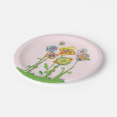 お洒落花 ペーパープレート (アングル)