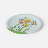 お洒落花 ペーパープレート (アングル)