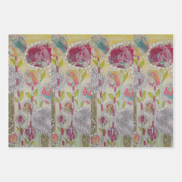 お洒落花 ラッピングペーパーシート