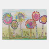 お洒落花 ラッピングペーパーシート (正面2)