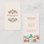 お洒落花 名刺 (正面/裏面)