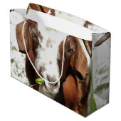 お洒落芸術的ポートレート ラージペーパーバッグ (裏面アングル)