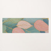 お洒落葉:パステル葉ヨガマット ヨガマット (裏面(横))