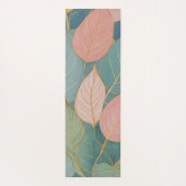 お洒落葉:パステル葉ヨガマット ヨガマット (裏面)