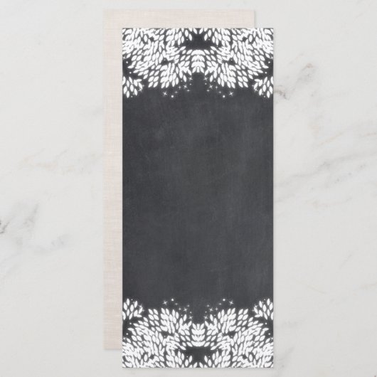 お洒落葉Chalkboardの星 (正面/裏面)