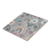 お洒落虹と植物学 タイル (側面)