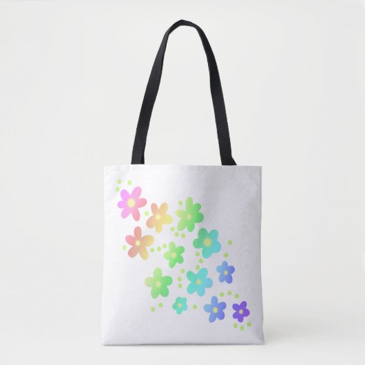 お洒落虹花 トートバッグ (正面)