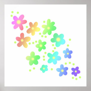 お洒落虹花 ポスター