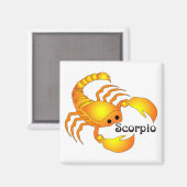お洒落蠍座磁石 マグネット (正面/裏面)
