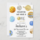 お洒落誕生日招待状 招待状 (正面)