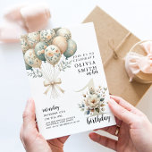 お洒落誕生日 招待状