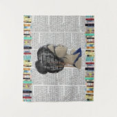 お洒落読ノック織 タペストリー (正面)