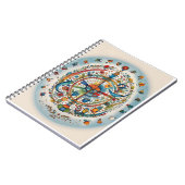 お洒落調和カー空白のド ノートブック (左側)