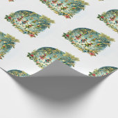 お洒落踊り小妖精や小人 ラッピングペーパー (角)