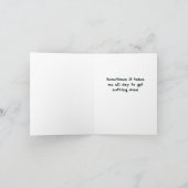 お洒落退職したカード カード (内部)