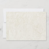 お洒落野結婚花 セーブザデート (裏面)