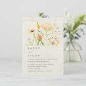 お洒落野結婚花 招待状 (スタンド正面)