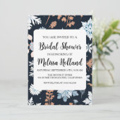 お洒落野草冬ブライダルシャワー 招待状 (スタンド正面)