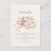 お洒落野草野結婚草 エンクロージャーカード (正面)