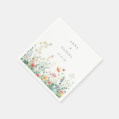 お洒落野草野結婚草 スタンダードカクテルナプキン (角)