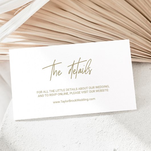 お洒落金ゴールド書結婚のオンライン詳細 エンクロージャーカード